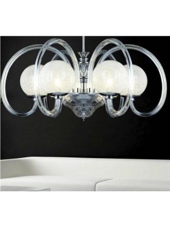 Lampa Led Żyrandol Kryształ...